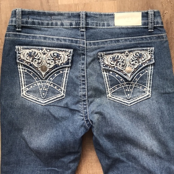 VGS jeans size 4 embellished back pockets - Picture 10 of 11